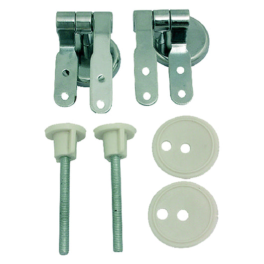 CERNIERA PER FISSAGGIO SEDILE WC 2 pz  - Blister Koncreto