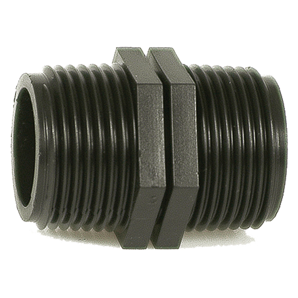 NIPPLO IN POLIPROPILENE PN10 1/2x 1/2 - pz 8  - Blister Koncreto