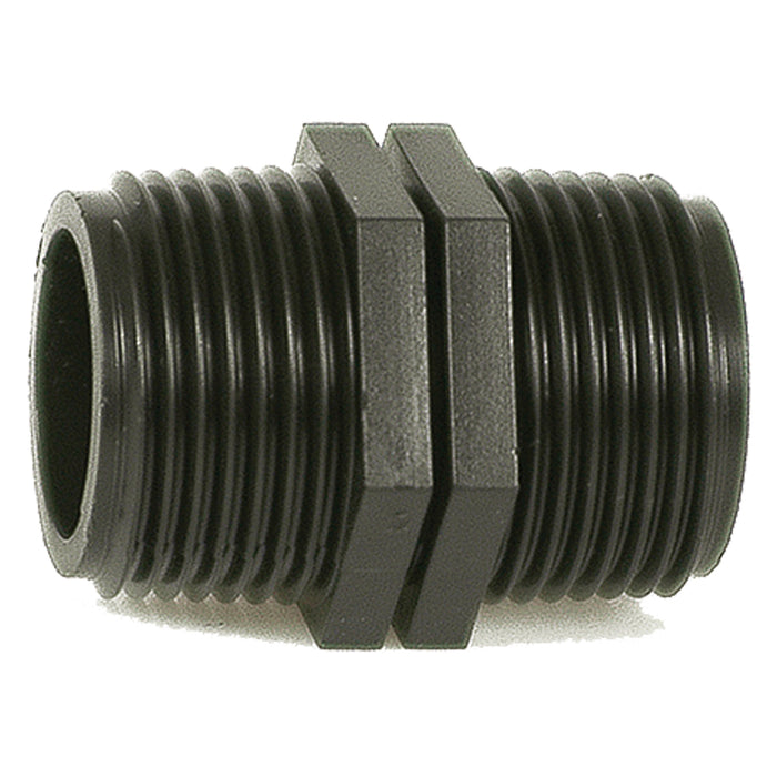 NIPPLO IN POLIPROPILENE PN10 3/4x 3/4 - pz 5  - Blister Koncreto