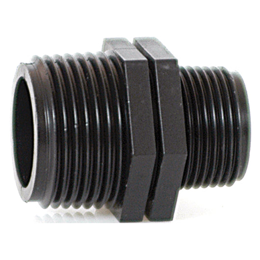 NIPPLO RIDOTTO IN POLIPROPILENE PN10 3/4 x 1/2 - pz 5  - Blister Koncreto