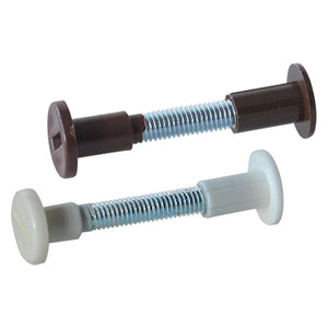 GIUNZIONE PER MOBILI mm 30÷40 marrone - pz 4  - Blister Koncreto