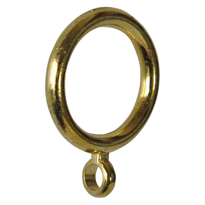 ANELLO CON OCCHIOLO mm 17 x 23 - pz. 10 oro  - Blister Koncreto