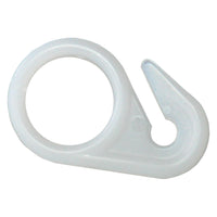 ANELLO NYLON PER TENDA DOCCIA mm 47 - pz. 10  - Blister Koncreto