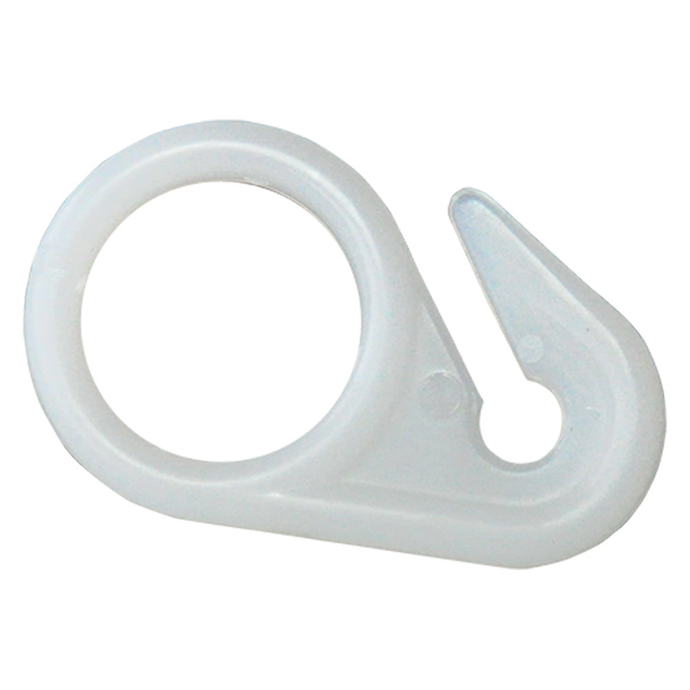 ANELLO NYLON PER TENDA DOCCIA mm 55 - pz. 8  - Blister Koncreto