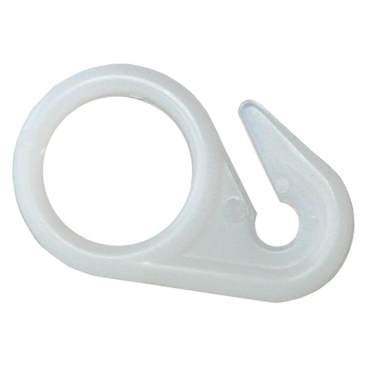 ANELLO NYLON PER TENDA DOCCIA mm 55 - pz. 8  - Blister Koncreto