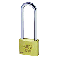 LUCCHETTO RETTANGOLARE ARCO LUNGO mm 50 - pz. 1  - Blister Koncreto