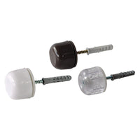 PARACOLPI BOERO pz 2 c/tassello -  col. trasparente  - Blister Koncreto