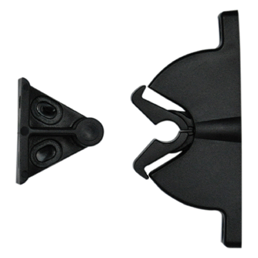 FERMAPORTA IN PVC A PINZA pz 2 - tipo grande  - Blister Koncreto