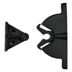 FERMAPORTA IN PVC A PINZA pz 2 - tipo grande  - Blister Koncreto