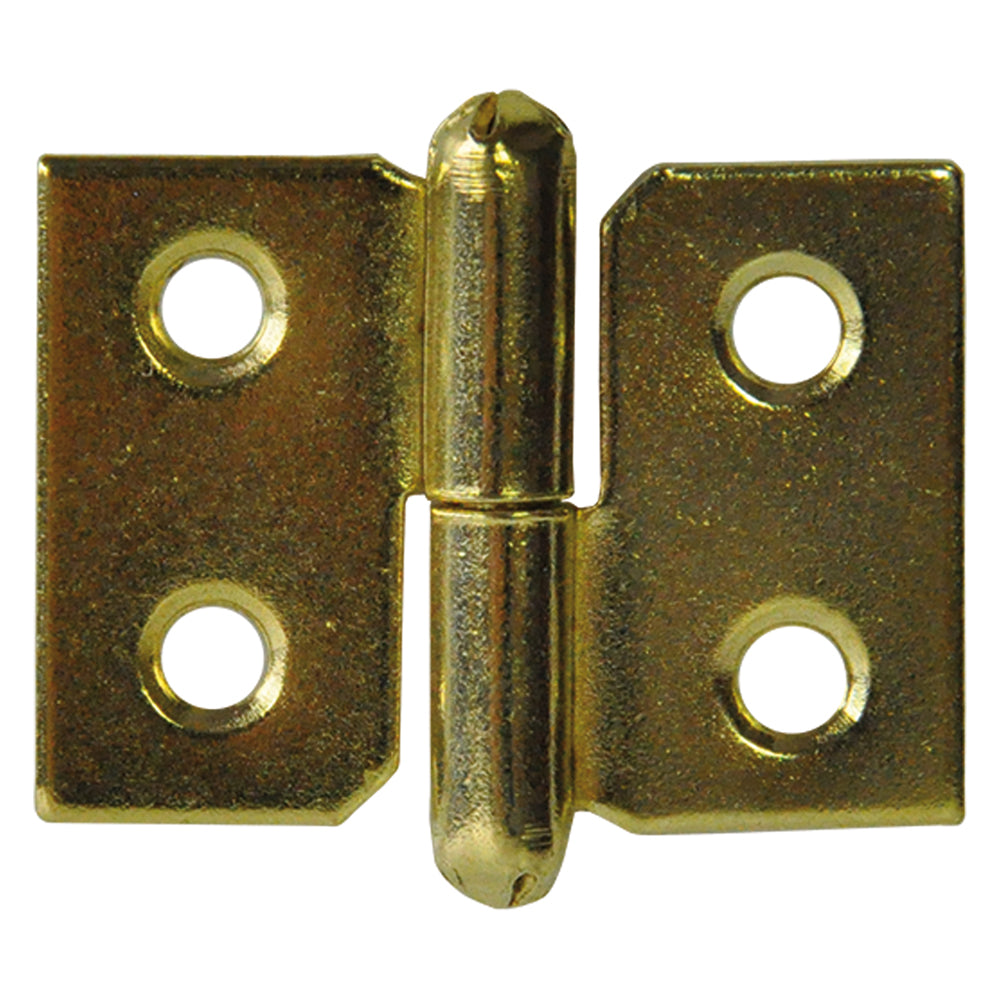 CERNIERE PAUMELLES mm. 40 - pz.2 ottonata DX  - Blister Koncreto