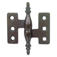 CERNIERA BAROCCO mm.40x40 - pz.2 SX ott.lucido  - Blister Koncreto