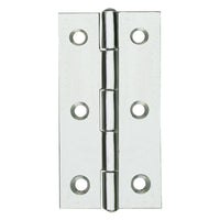 CERNIERA IN ACCIAIO INOX ART.120IN mm. 40 x 26 - pz. 2  - Blister Koncreto