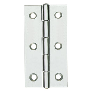 CERNIERA IN ACCIAIO INOX ART.120IN mm. 40 x 26 - pz. 2  - Blister Koncreto