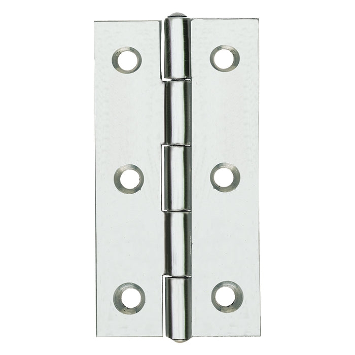 CERNIERA IN ACCIAIO INOX ART.120IN mm. 40 x 26 - pz. 2  - Blister Koncreto