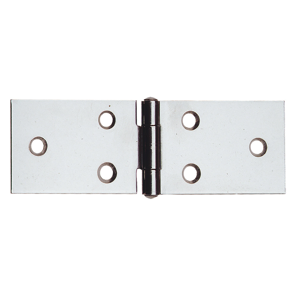 CERNIERA IN ACCIAIO INOX ART.122IN mm. 80 x 31 - pz. 2  - Blister Koncreto