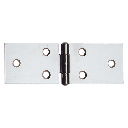 CERNIERA IN ACCIAIO INOX ART.122IN mm. 80 x 31 - pz. 2  - Blister Koncreto