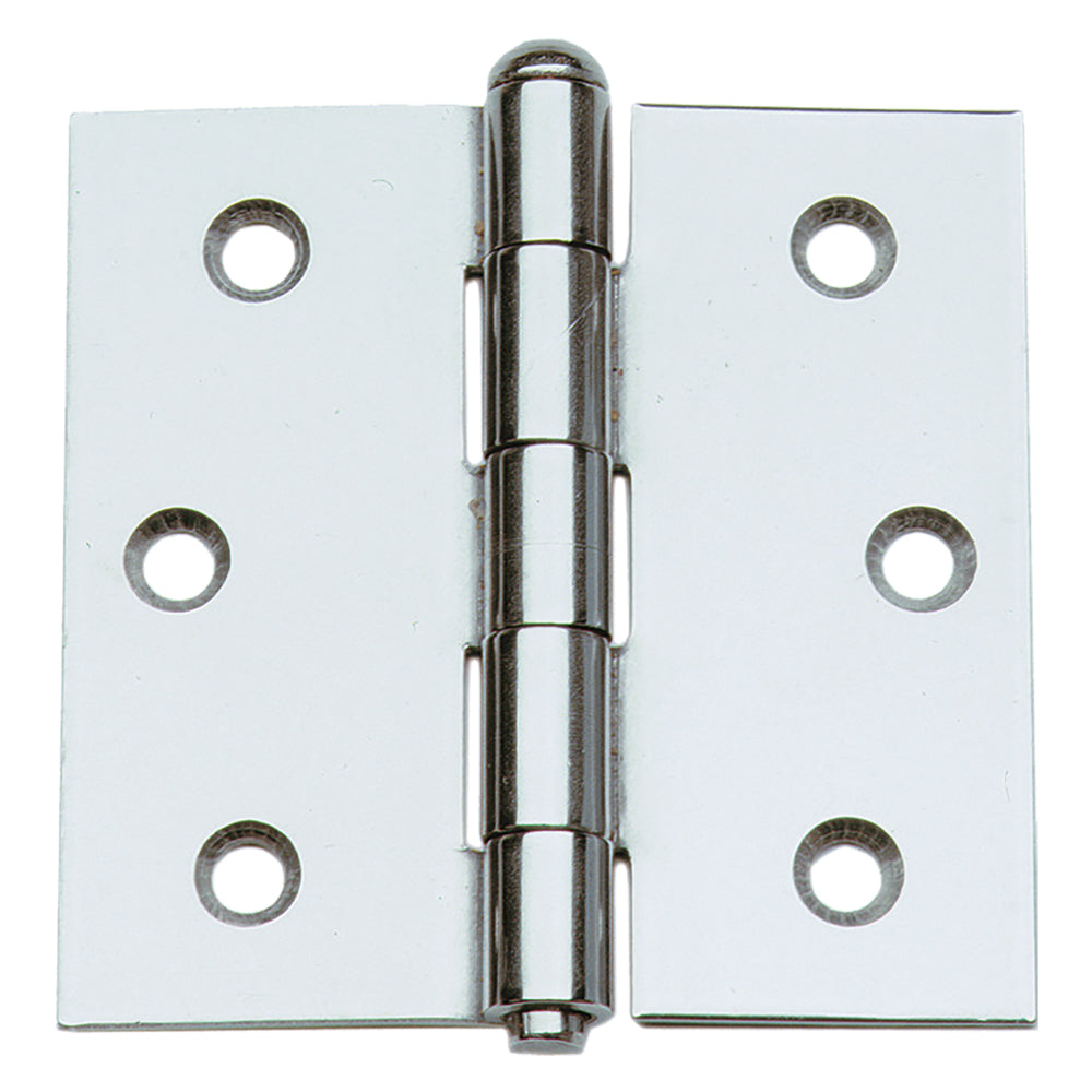 CERNIERA IN ACCIAIO INOX ART.124IN mm. 64 x 64 - pz. 2  - Blister Koncreto