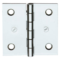 CERNIERA IN ACCIAIO INOX ART.850IN mm. 40 x 30 - pz. 2  - Blister Koncreto