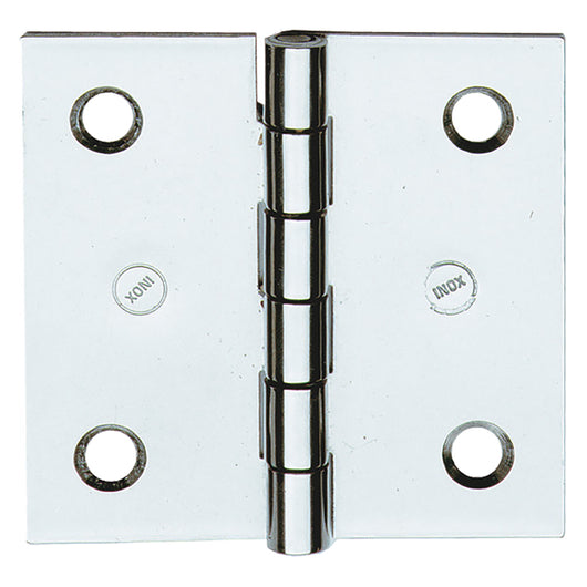 CERNIERA IN ACCIAIO INOX ART.850IN mm. 40 x 30 - pz. 2  - Blister Koncreto