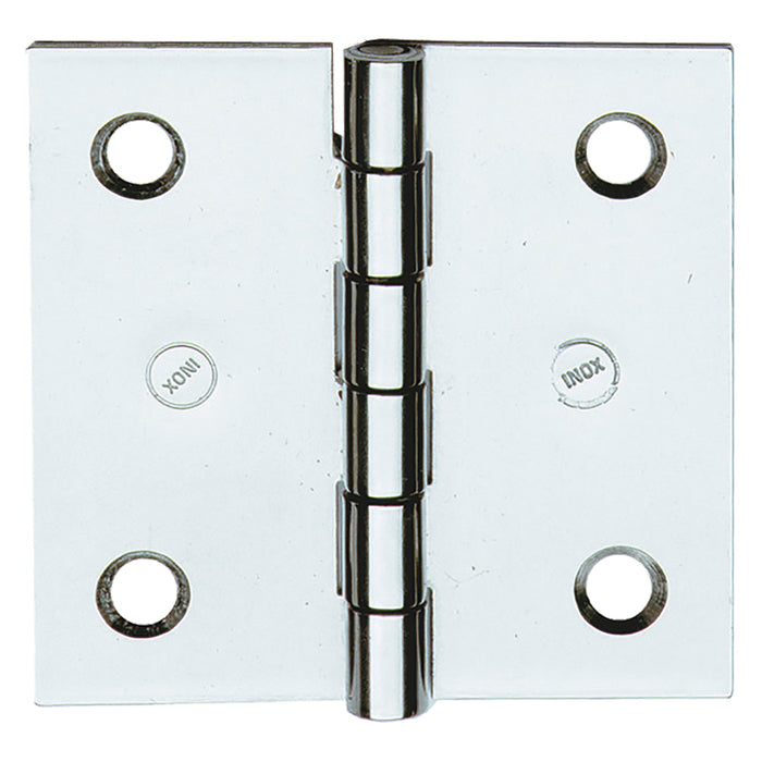 CERNIERA IN ACCIAIO INOX ART.850IN mm. 40 x 30 - pz. 2  - Blister Koncreto