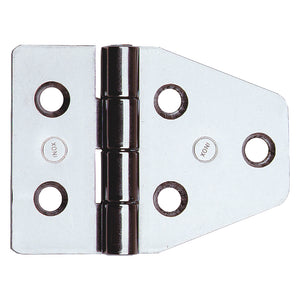 CERNIERA IN ACCIAIO INOX ART.852IN mm. 40 x 55 - pz. 2  - Blister Koncreto