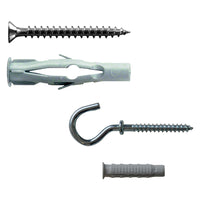 TASSELLO NYLON mm 6 con vite 3,5 x 50 - pz. 20  - Blister Koncreto