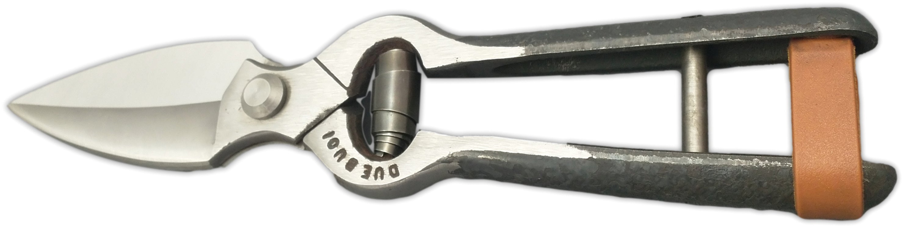 2 Buoi FORBICI DA VIGNA 134/25 LUCIDA con battente cm. 25