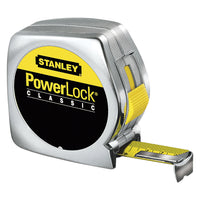 FLESSOMETRO PROFESSIONALE 'POWER LOCK' mt 3 mm 12,7 - art. 1-33-238  - STANLEY