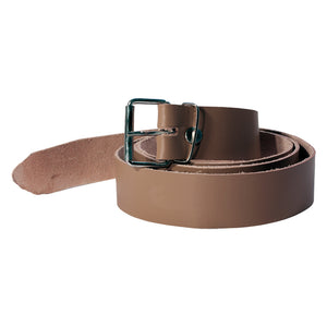 CINTURA DA LAVORO cm 120 x 3,5 col.cuoio  - SIDEX