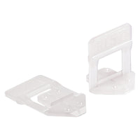 BASE LIVELLANTE CON FERITOIA PER CUNEO H. mm 12 - fuga 1,0 mm - cf. 300 pz  - RAIMONDI