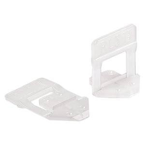 BASE LIVELLANTE CON FERITOIA PER CUNEO H. mm 12 - fuga 1,0 mm - cf. 300 pz  - RAIMONDI