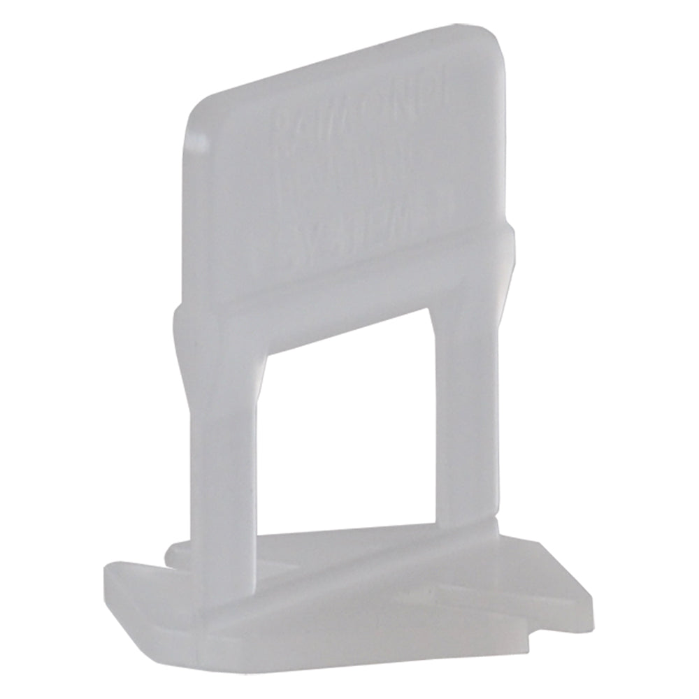 BASE LIVELLANTE CON FERITOIA PER CUNEO H. mm 12 - fuga 1,5 mm - cf. 250 pz  - RAIMONDI