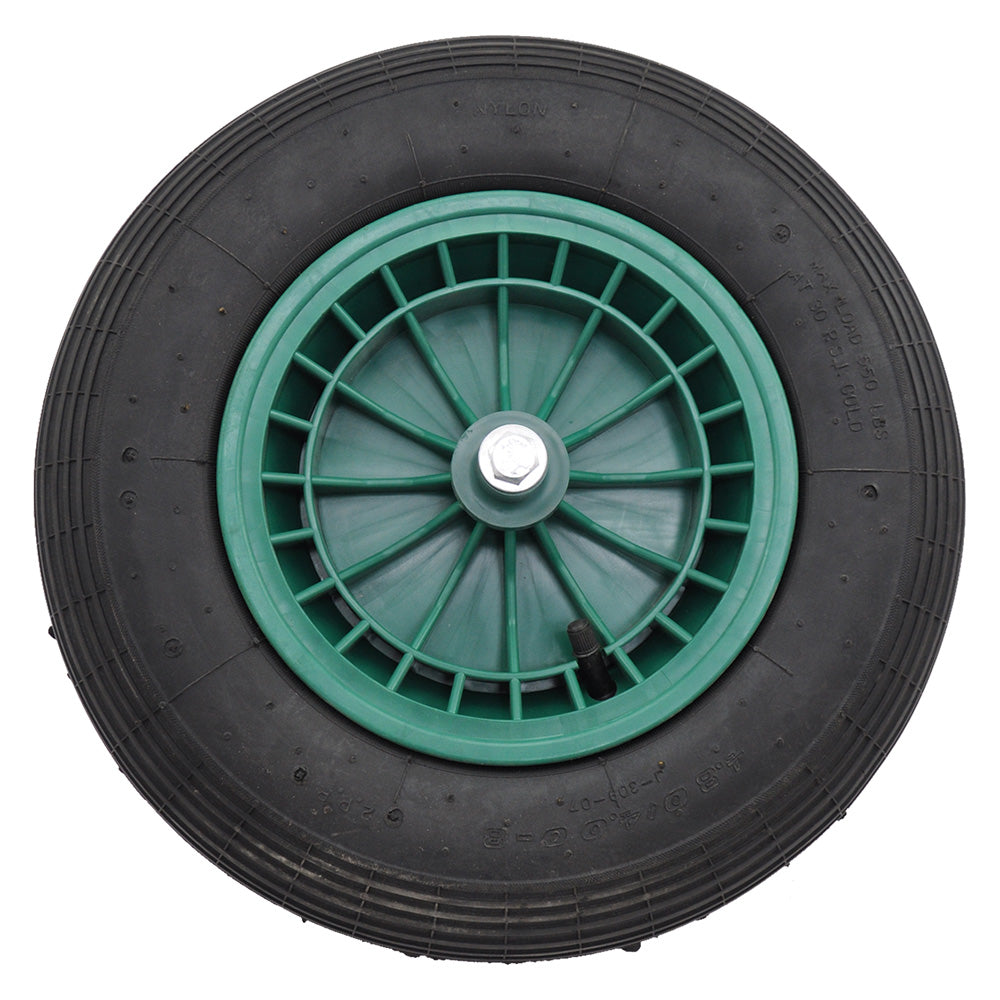 RUOTA PNEUMATICA PER CARRIOLA DISCO PVC mm. 400x100  - SIDEX