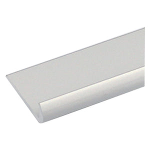 PROFILO PER FAI DA TE TIPO 'UNGHIETTA' mm 22 x 1 - mt 2 col.argento- 15 pezzi  - UNIKO