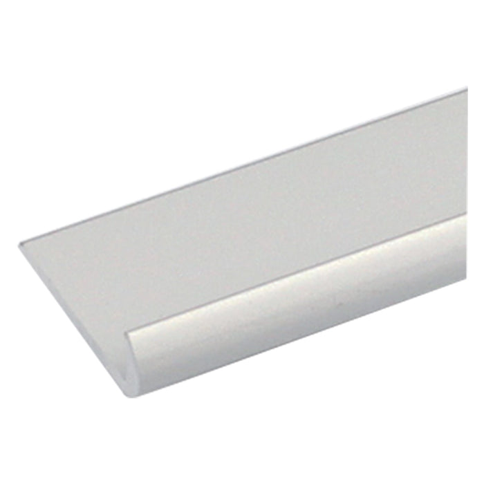 PROFILO PER FAI DA TE TIPO 'UNGHIETTA' mm 22 x 1 - mt 2 col.argento- 15 pezzi  - UNIKO