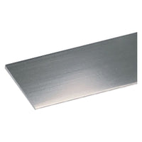 PROFILO PER FAI DA TE PIATTO mm 30x2 - mt 1 argento brillante- 8 pezzi  - UNIKO