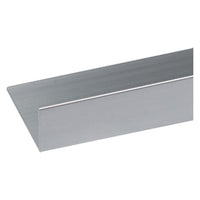 PROFILO PER FAI DA TE ANGOLARE TIPO 'L' mm 30 x 15 x 1 - mt 2 arg.brillante- 10 pezzi  - UNIKO