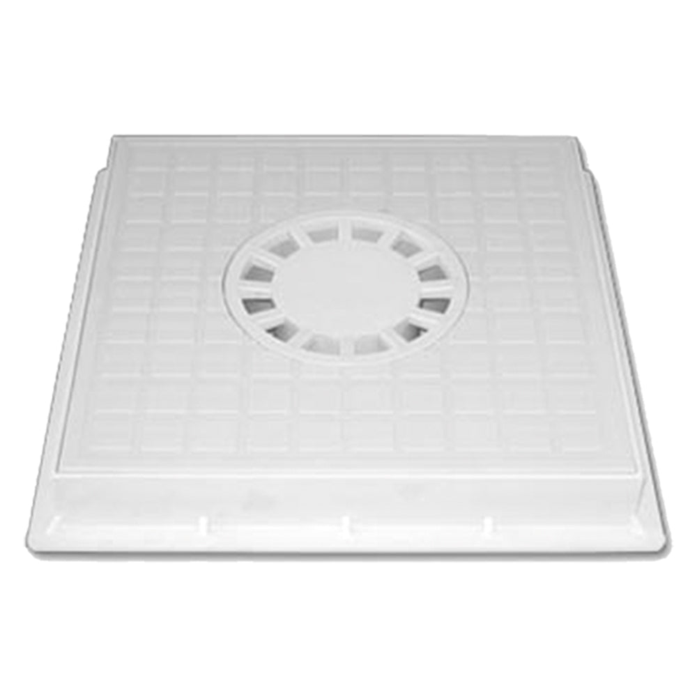 CHIUSINO CON SIFONE CENTRALE cm 30 x 30