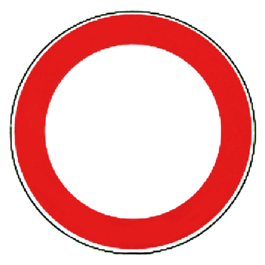 SEGNALE 'DIVIETO DI TRANSITO' fig. 46  - DEBVERONA