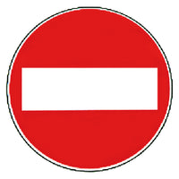 SEGNALE 'SENSO VIETATO' fig. 47  - DEBVERONA