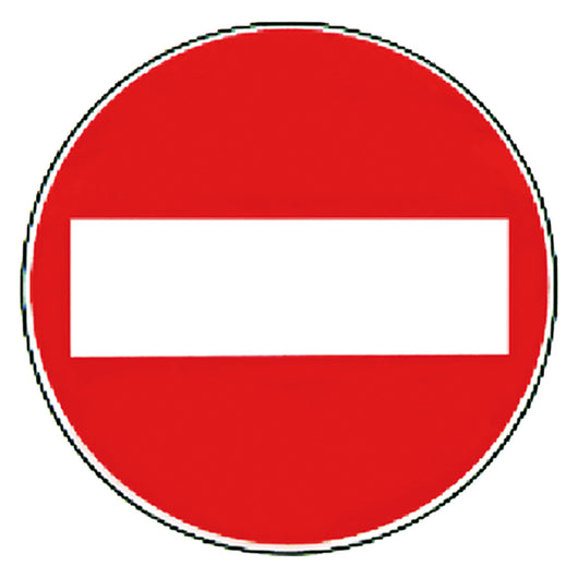 SEGNALE 'SENSO VIETATO' fig. 47  - DEBVERONA