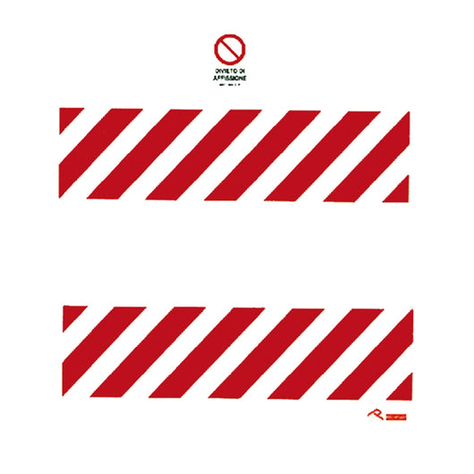 CARTELLO 'DIVIETO DI AFFISSIONE' cm 180 x 98  - EUROSIGNALS