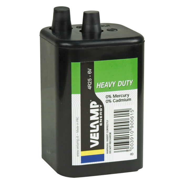 BATTERIA 4R25 - 6 V- 6 pezzi  - VELAMP