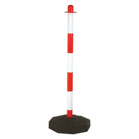 COLONNINA BICOLORE CON BASE cm 90- 10 pezzi