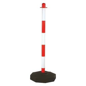 COLONNINA BICOLORE CON BASE cm 90- 10 pezzi