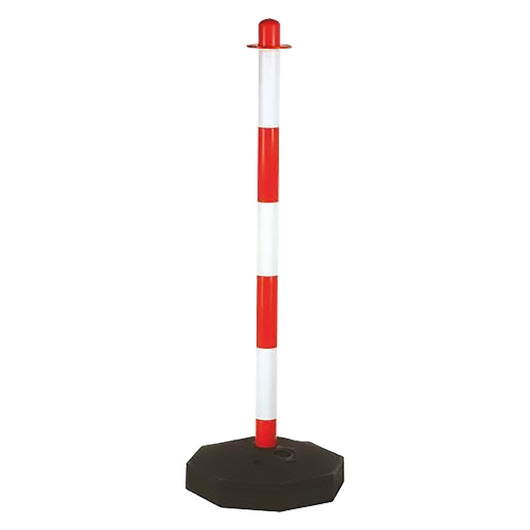 COLONNINA BICOLORE CON BASE cm 90- 10 pezzi