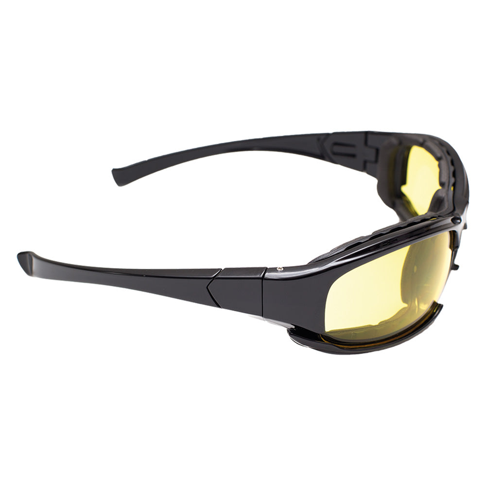 OCCHIALI DA LAVORO 'INDRO HIGH VISIBILITY' art.INDRO Y AW - lente gialla  - JDM