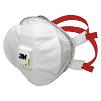 MASCHERA RESPIRATORIA SERIE 8000 PREMIUM CON VALVO 8835+ FF P3- 5 pezzi  - 3M