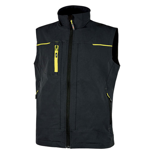 GILET 'SATURN' taglia XXL - colore black carbon  - UPOWER