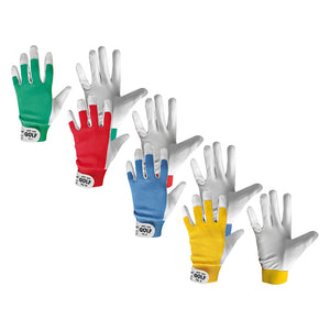 GUANTI FIORE MAIALINO 'BALL' Tg.   7 col verde- 12 coppia  - NERI